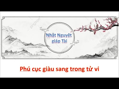 Nhật Nguyệt giáp Tài - Phú cách giàu có trong tử vi